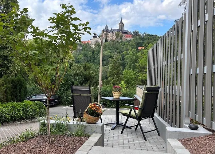 Blick Zum Schloss דירה *